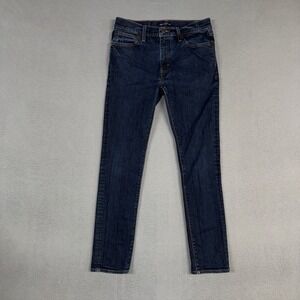 J Crew Jeans Mens 31x30 (Fits 30x28) Blue Slim Merchantile Flex Stretch Denim